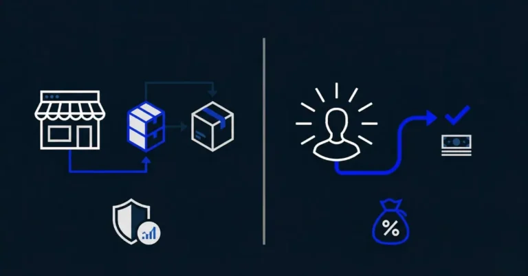 dropshipping vs marketing de afiliados